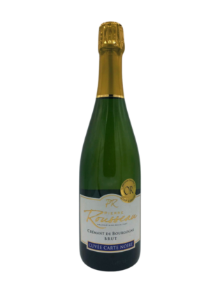 Crémant de Bourgogne BRUT Carte Noire pierre rousseau