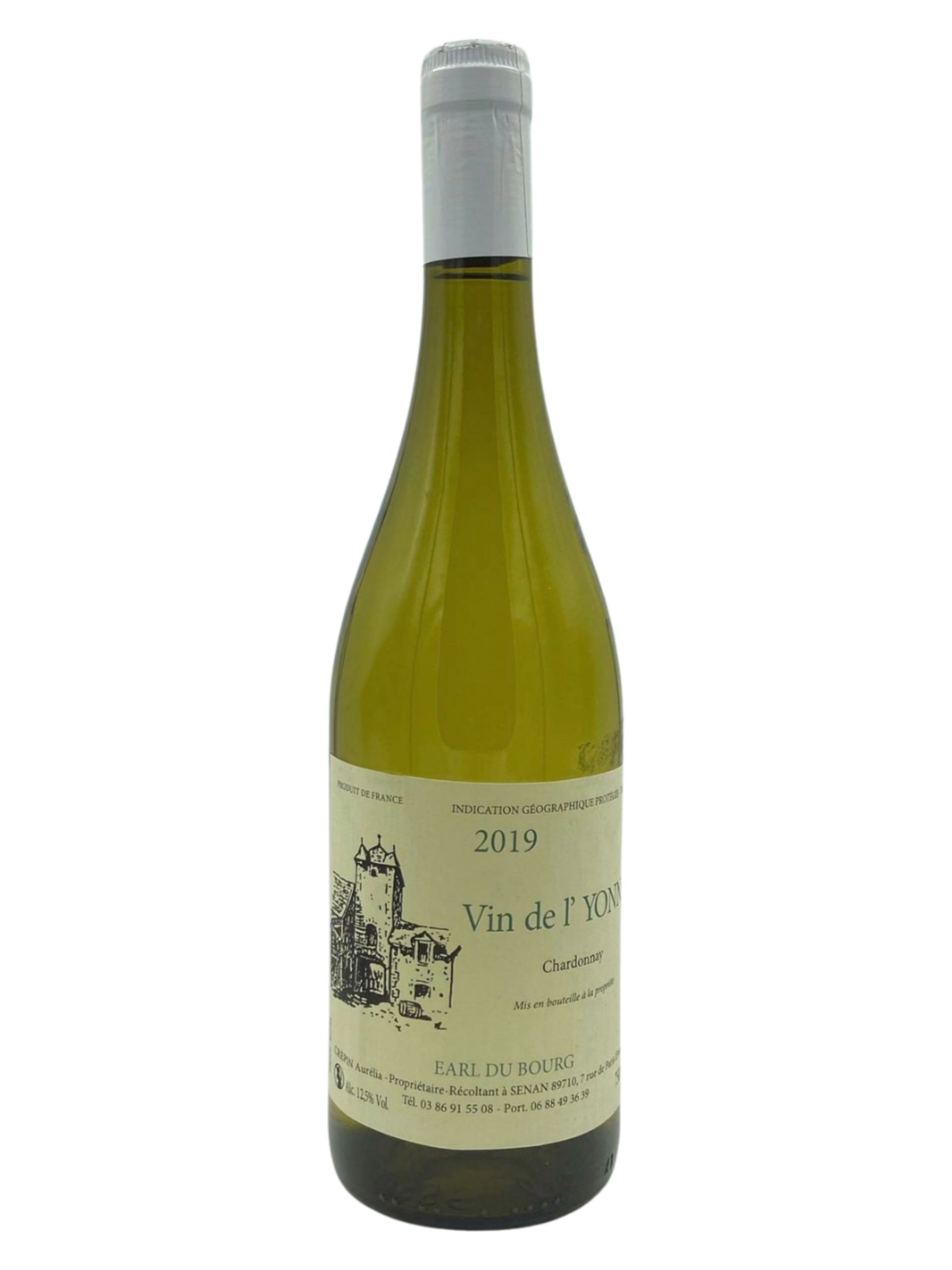Vin de l'Yonne blanc Earl du Bourg