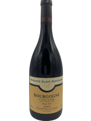 Bourgogne Côte d'or Pinot Noir Jeanniard 2022