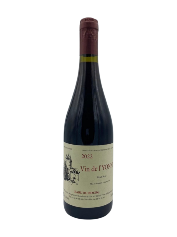 IGP / Vin de l'Yonne Rouge 2022 EARL DU BOURG