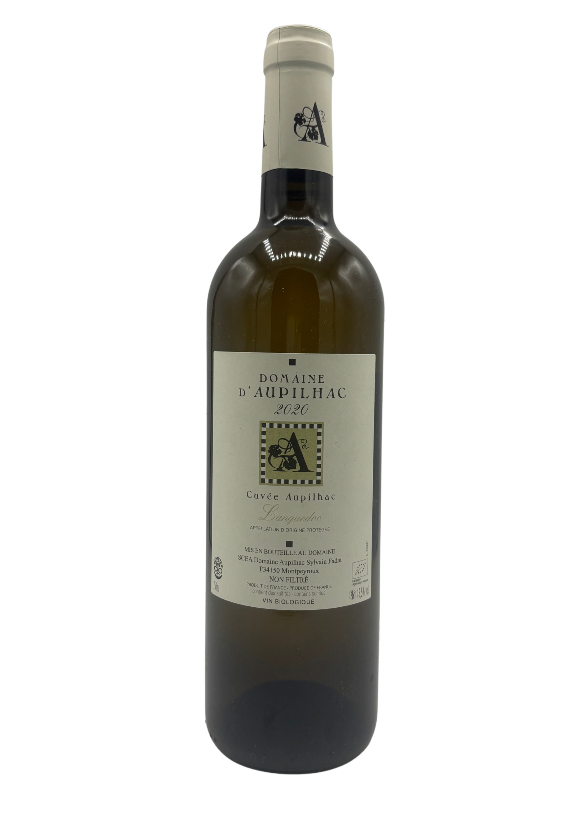 Domaine d'Aupilhac 2020 Cuvée Aupilhac Languedoc Blanc