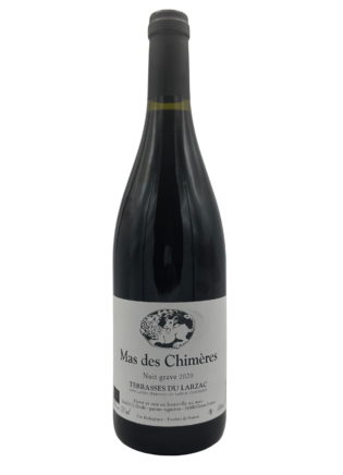 Terrasses du Larzac Mas des chimères rouge 2020 nuit grave