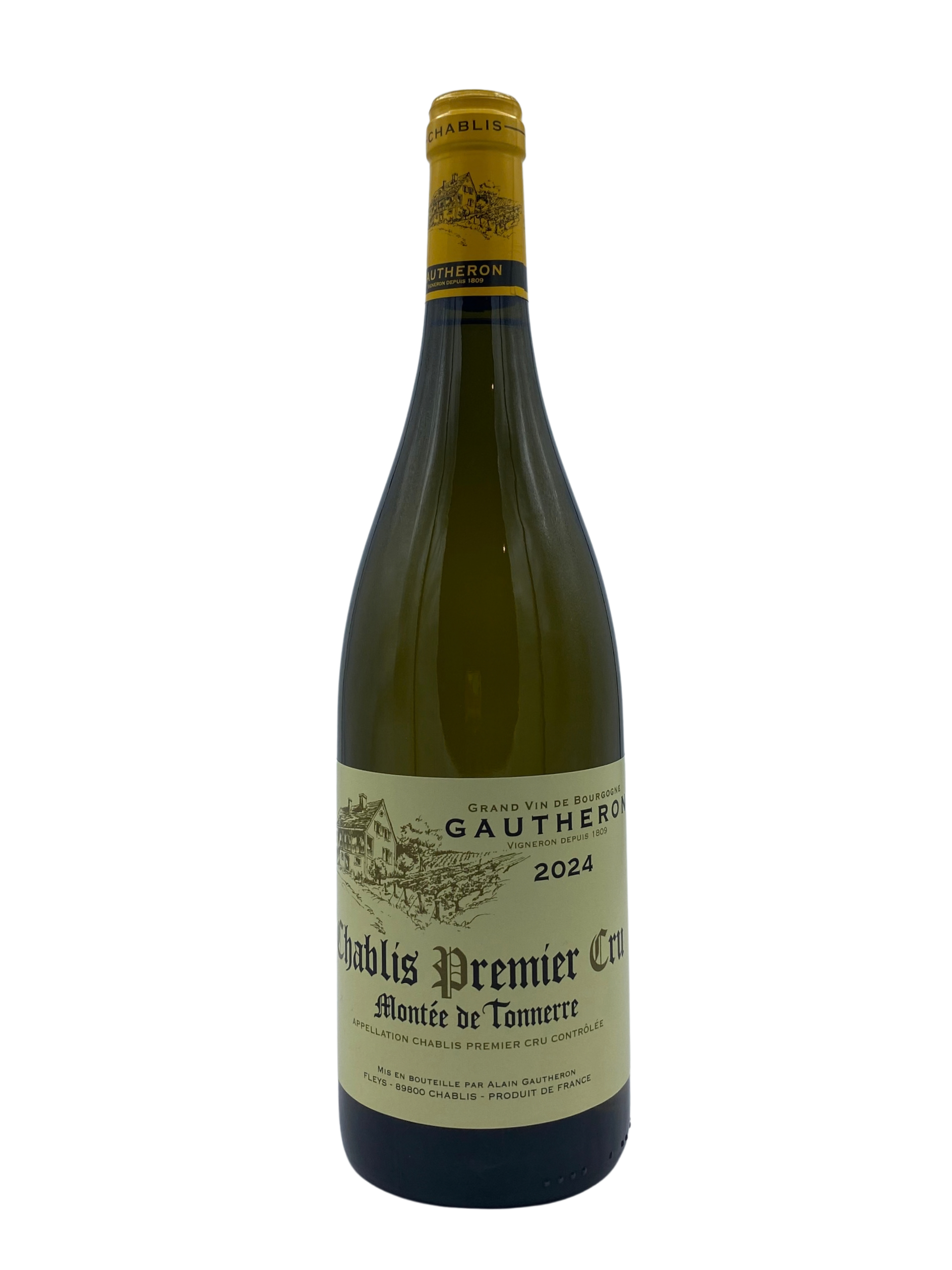 Chablis 1er cru Montée de Tonnerre 2024 – Domaine Gautheron
